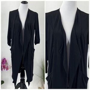 Tahari  Duster Cardigan XS-XL Black